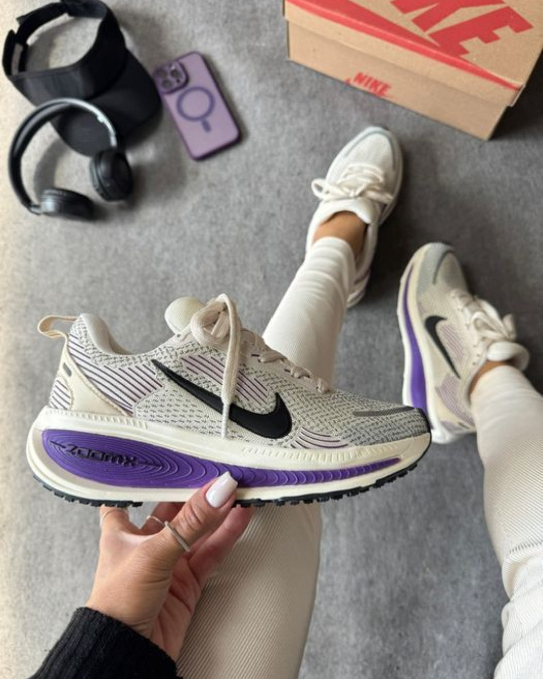 Tênis Feminino Nike Vomero Roxo + Brinde Exclusivo + Frete Rápido