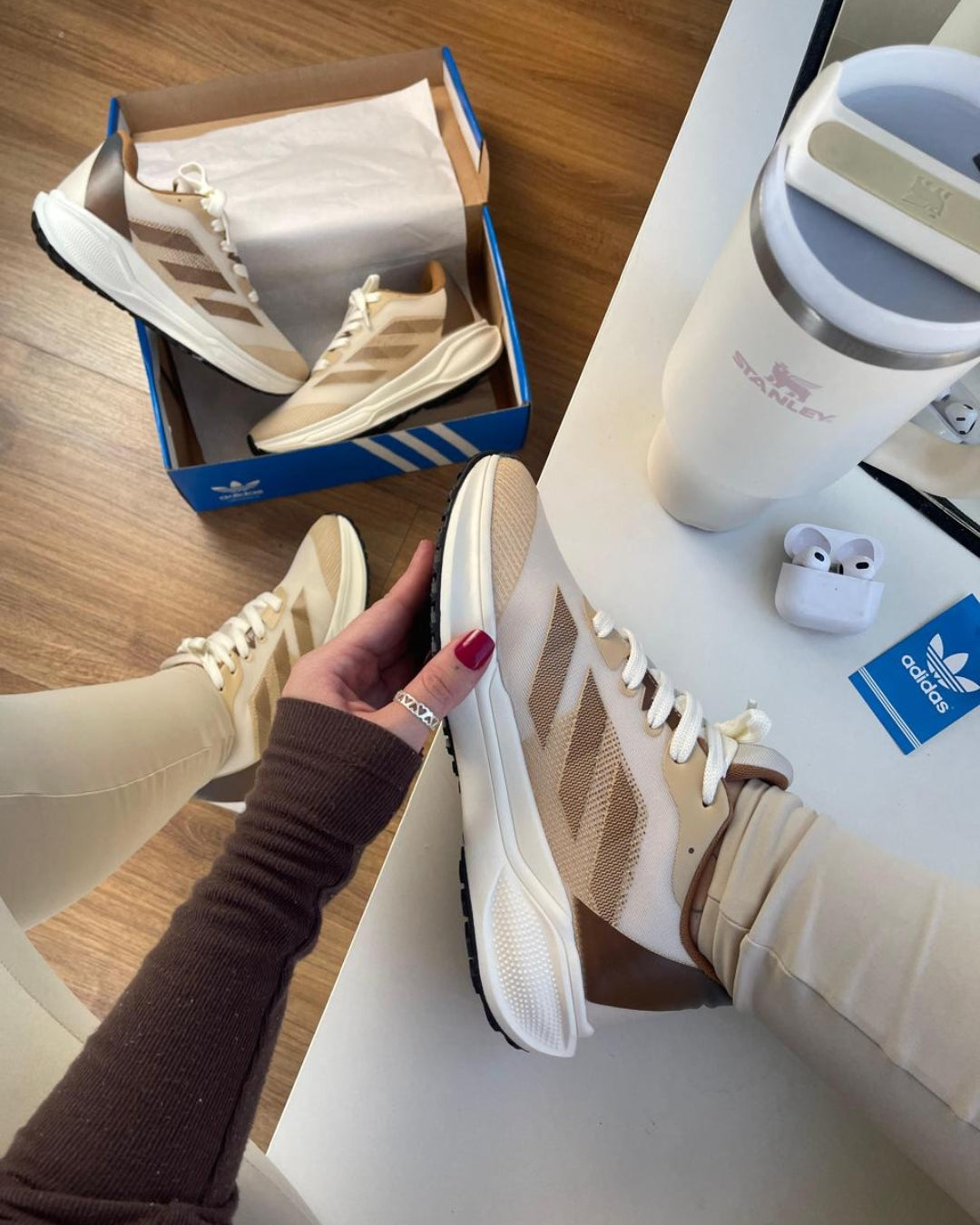 Tênis Feminino Adizero Boston 12 Cacau