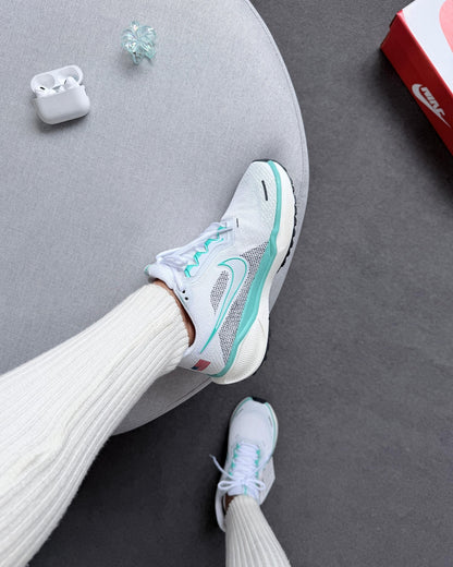 Tênis Esportivo Feminino Pegasus Zoom 41 Bandeira Branco e Verde