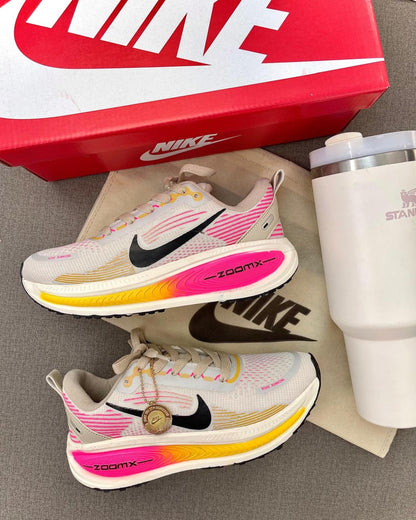 Tênis Esportivo Feminino Zoom X Rosa Neon