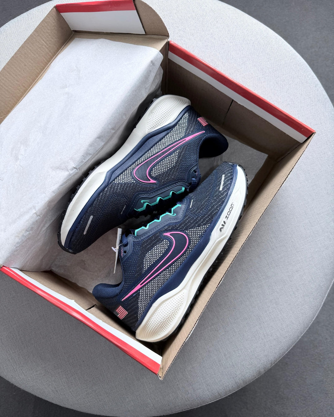 Tênis Esportivo Feminino Pegasus Zoom 41 Bandeira Azul Marinho