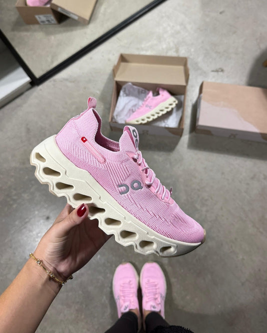 Tênis Feminino On Cloud Running Rosa