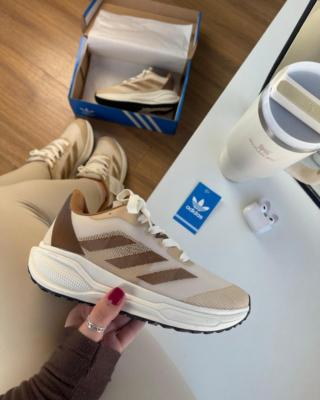 Tênis Feminino Adizero Boston 12 Cacau