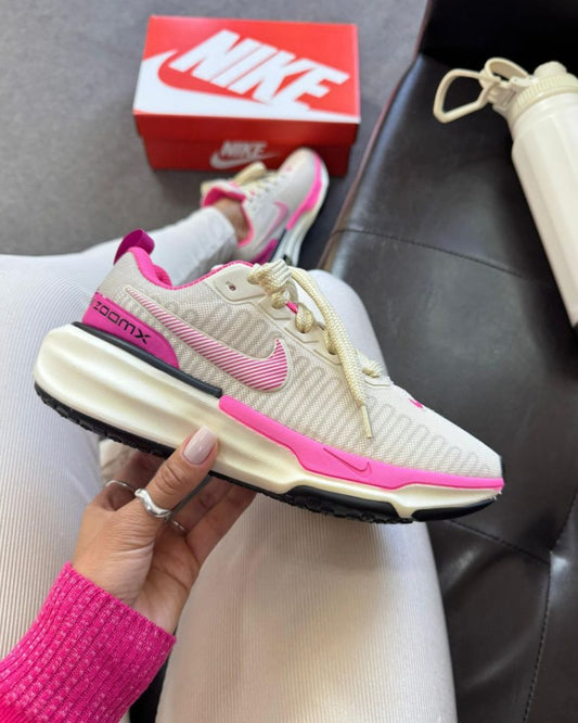 Tênis Feminino Zoom X 04 Rosa Neon + Brinde Exclusivo + Frete Rápido