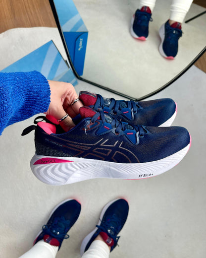 Tênis Esportivo Feminino Asics Pure Gel Azul Marinho