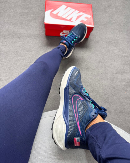 Tênis Esportivo Feminino Pegasus Zoom 41 Bandeira Azul Marinho